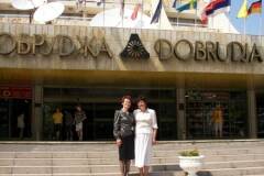 2009.06.27-1 №3 Албена - БОЛГАРИЯ Степанова Е.А., Сопкина О.В. -после выступления, VI Межд. хор. фест. им. Медникарова